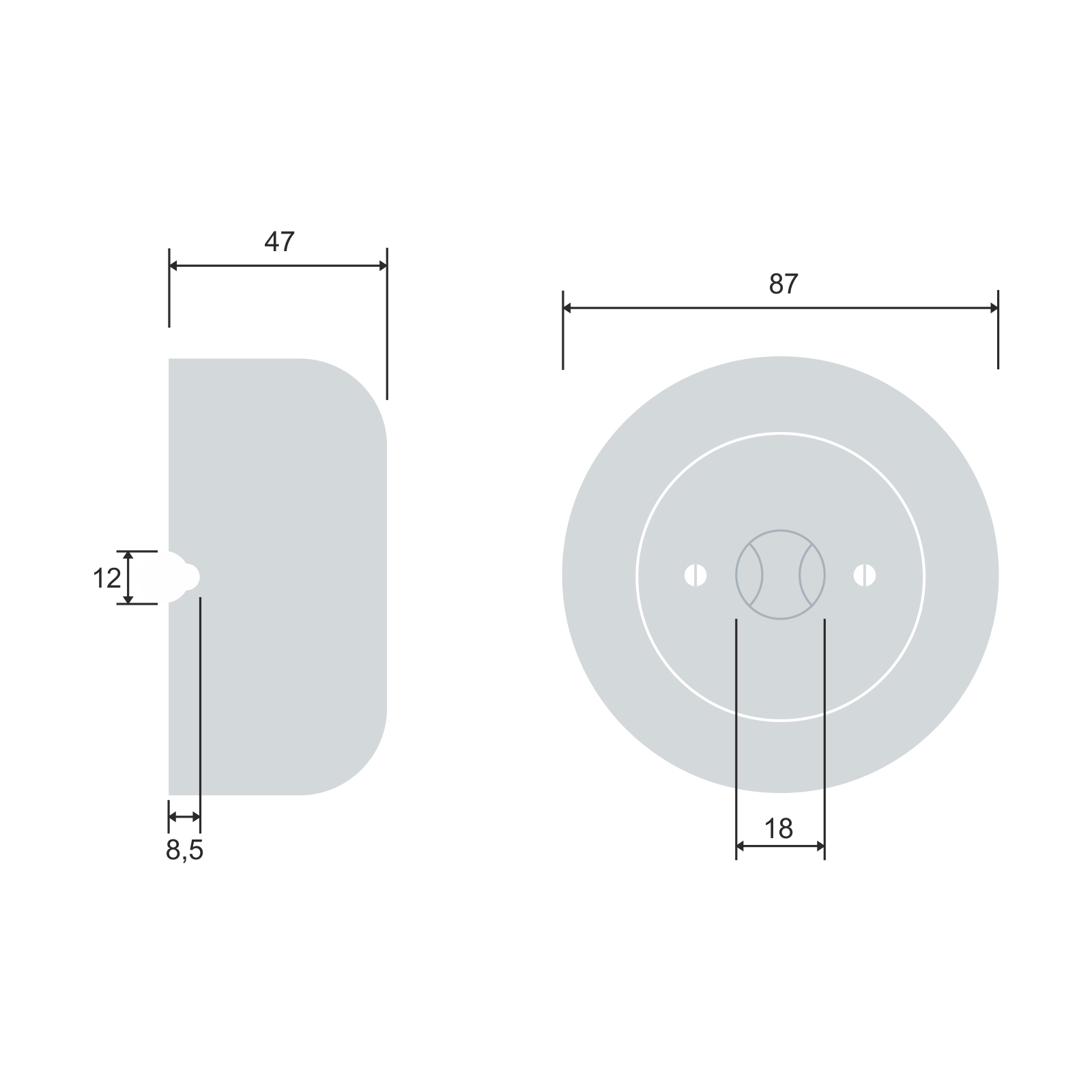 Porcelain motion sensors () | Katy Paty